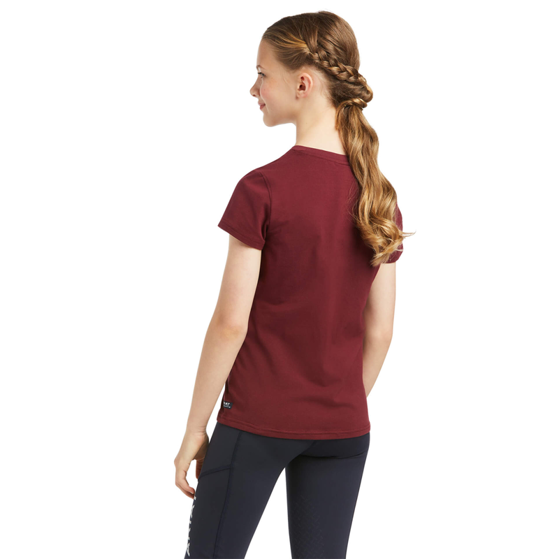 Ariat Youth My Love T-Shirt - Zinfandel-1